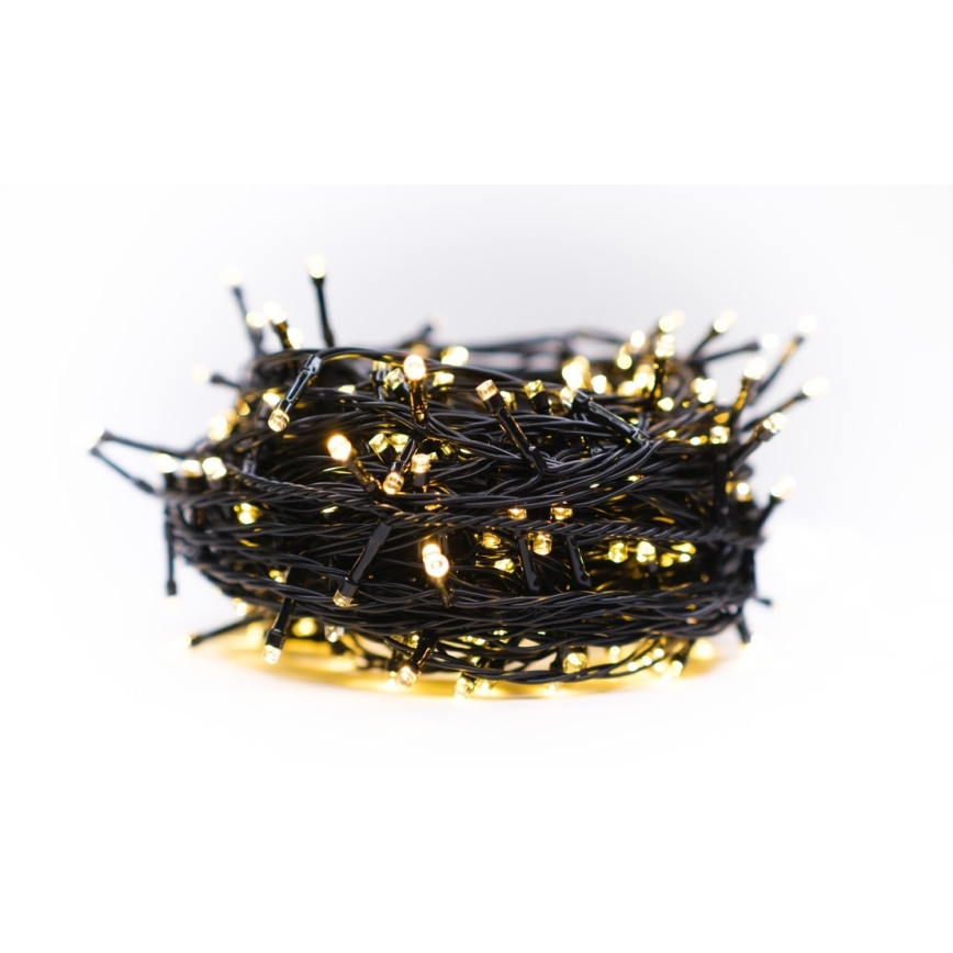 Immax NEO 07755L - Corrente exterior regulável LED NEO LITE 400xLED/8 funções 43m IP44 Wi-Fi Tuya branco quente