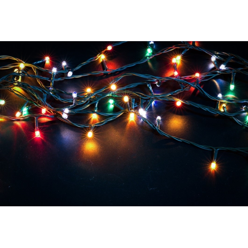 Immax NEO 07756L - Guirlanda de luzes LED regulável para exterior NEO LITE 400 LEDs / 10 funções 43 m IP44 Wi-Fi Tuya multicolorido