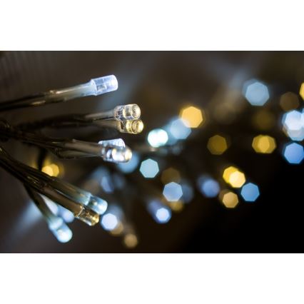 Immax NEO 07756L - Guirlanda de luzes LED regulável para exterior NEO LITE 400 LEDs / 10 funções 43 m IP44 Wi-Fi Tuya multicolorido