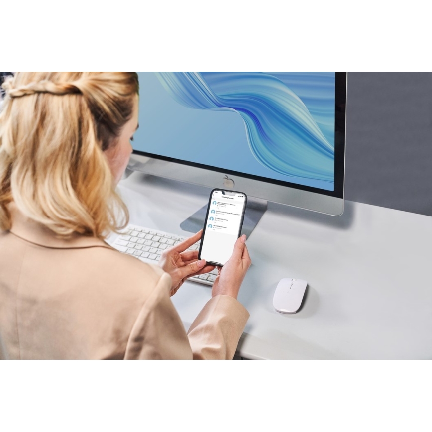 Immax NEO 07764L - Fechadura de porta com teclado e portal inteligente Tuya