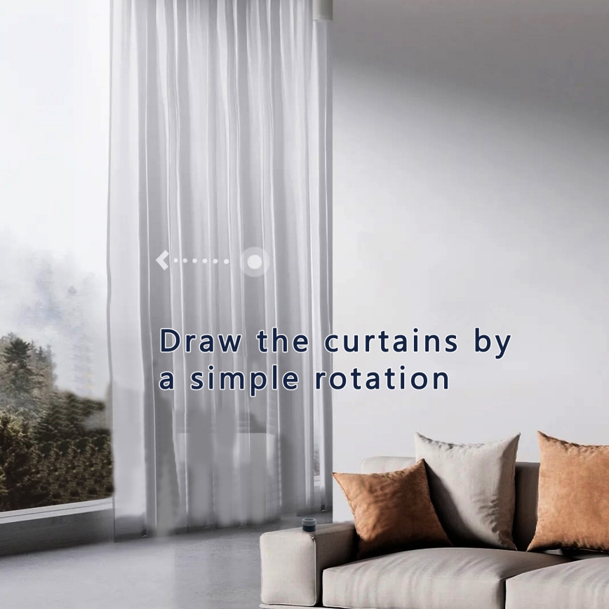 Immax NEO 07768L - Regulador de intensidade luminosa inteligente e rotativo 1xCR2032 Tuya