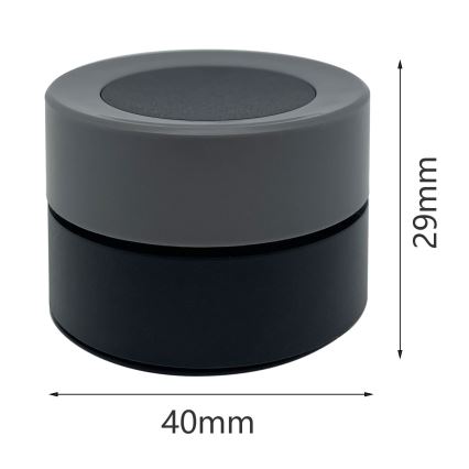 Immax NEO 07768L - Regulador de intensidade luminosa inteligente e rotativo 1xCR2032 Tuya