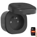 Immax NEO 07774L - Tomada exterior inteligente NEO LITE 3680W/230V/16A IP44 Wi-Fi Tuya