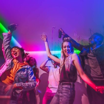 Immax NEO 07775L - LED RGB+CCT Tira com regulação NEO LITE LED/48W/230V 10 m IP65 MUSIC Wi-Fi Tuya + comando