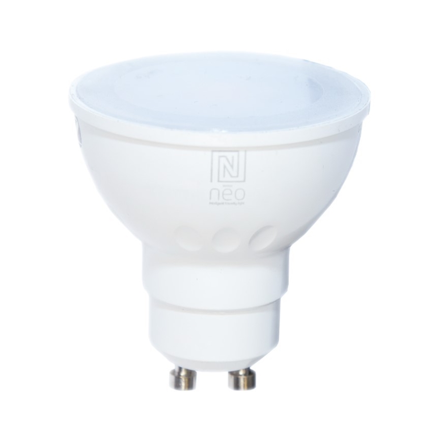 Immax NEO 07777L - LED RGB+CCT Lâmpada com regulação GU10/4,8W/230V Tuya