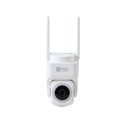 Immax NEO 07793L - Câmera externa inteligente com sensor CUBE 4MP 5V IP65 Wi-Fi Tuya