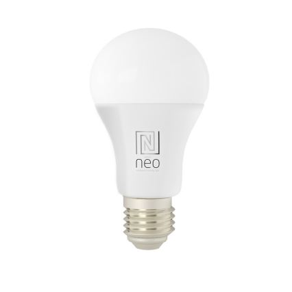 Immax NEO 07794CDO - Pack de 3 lâmpadas LED RGB+CCT reguláveis E27/14W/230V 2700K-6500K Tuya Wi-Fi + comando remoto