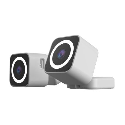 Immax NEO 07796L-Câmara inteligente de interior com sensor LITTLE CUBE 3MP 5V Wi-Fi Tuya