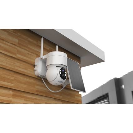 Immax NEO 07803L - Câmera solar externa inteligente com sensor SENTRY 6000 mAh Wi-Fi Tuya IP65