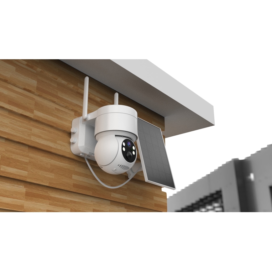 Immax NEO 07803L - Câmera solar externa inteligente com sensor SENTRY 6000 mAh Wi-Fi Tuya IP65