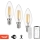 Immax NEO 07807CDO - Conjunto de 3 lâmpadas LED CCT dimerizáveis E14/4W/230V Tuya Wi‑Fi + comando remoto