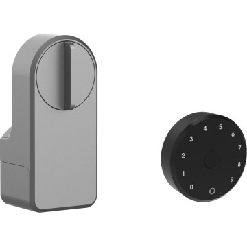 Immax NEO 07815L - Fechadura inteligente de porta com teclado, 4xAA + 2xAA, compatível com Tuya