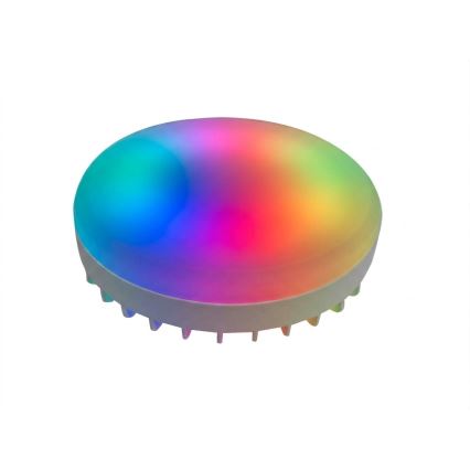 Immax NEO 07816L - Lâmpada LED RGB+CCT regulável GX53/14W/230V 2700-6500K Wi-Fi Tuya
