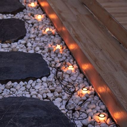 Immax NEO 07905L - Luminária solar LED RGB regulável ESTRELAS 8xLED/0,25W/5V IP65 Tuya 2200 mAh