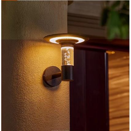 Immax NEO 07907L - Luminária de parede solar LED RGB+CW/W regulável BUBBLES LED/2W/5,5V IP54 Tuya 4000 mAh