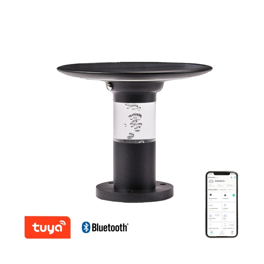 Immax NEO 07908L - Lâmpada solar LED RGB+CW/W regulável LED/2W/5V IP54 Tuya 4000 mAh