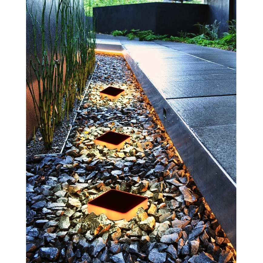 Immax NEO 07911L - Luminária solar LED RGB regulável com sensor NEO LITE LED/1W/5V quadrada IP54 Tuya 1300 mAh