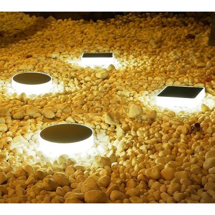 Immax NEO 07911L - Luminária solar LED RGB regulável com sensor NEO LITE LED/1W/5V quadrada IP54 Tuya 1300 mAh