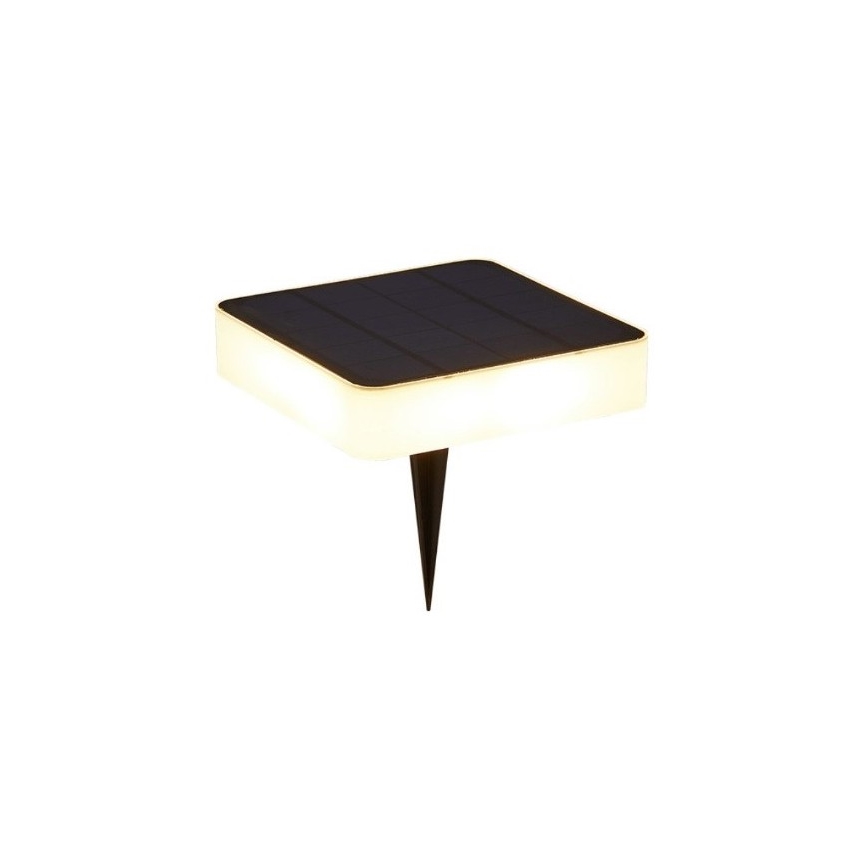 Immax NEO 07911L - Luminária solar LED RGB regulável com sensor NEO LITE LED/1W/5V quadrada IP54 Tuya 1300 mAh