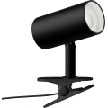 Immax NEO 08291L - Candeeiro com clip PUNTO 1xGU10/9W/230V preto
