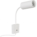 Immax NEO 08296L - Aplique de parede com USB PUNTO 1xGU10/9W/230V branco