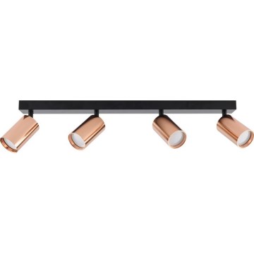 Immax NEO 08303L - Spot PUNTO 4xGU10/9W/230V ouro rosa