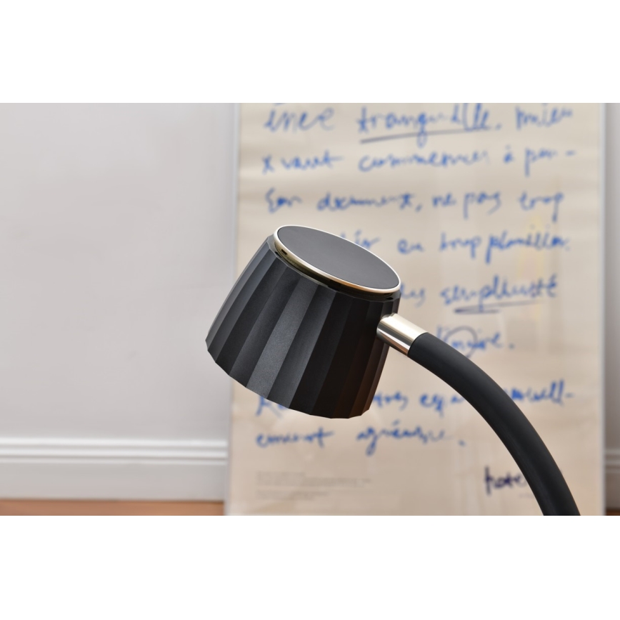 Immax NEO 08996L - Candeeiro de mesa LED com regulação e carregamento sem fios PERLA LED/1,5W + LED/6W/230V 3800-4300K