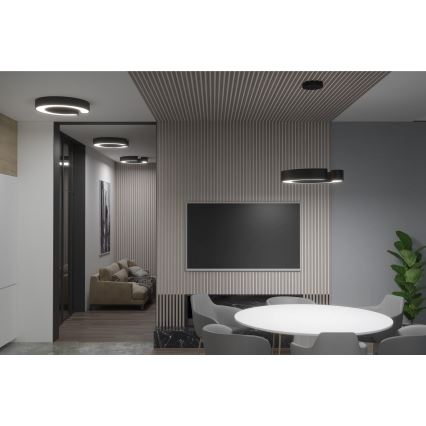 Immax NEO 7134 - LED SMART Candelabro suspenso com regulação CÉČKO LED/43W/230V + controlo remoto 60 cm Tuya ZigBee