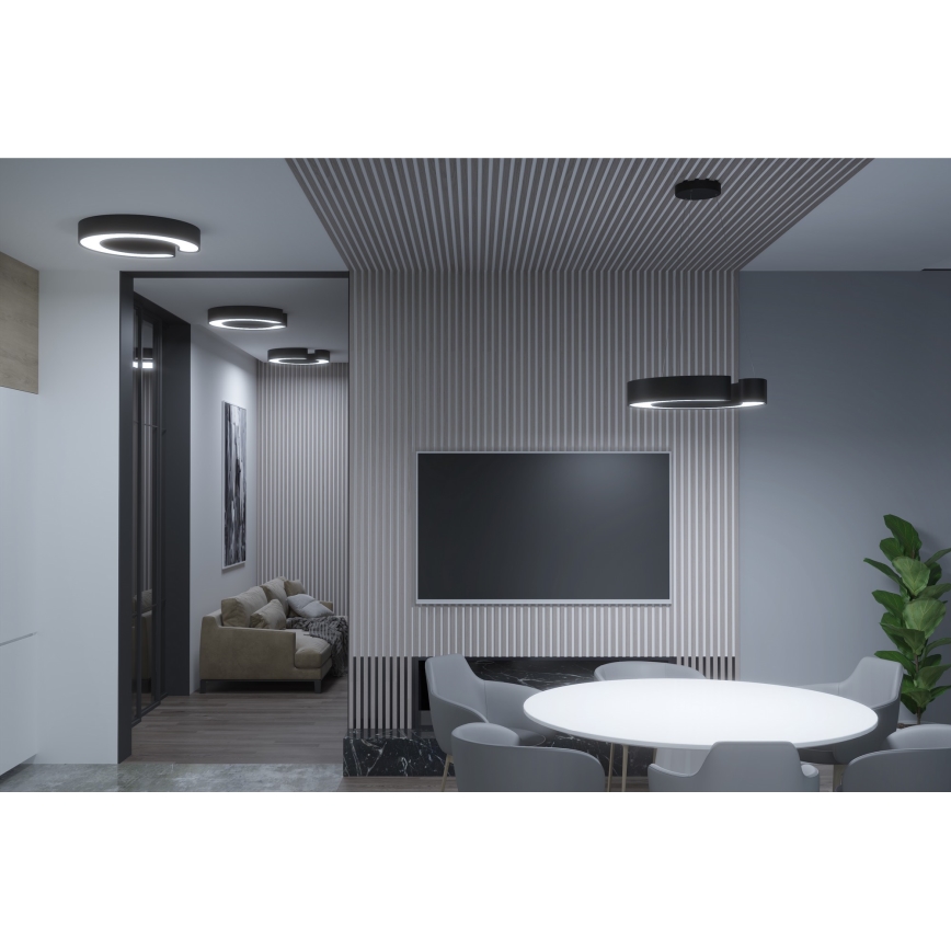 Immax NEO 7134 - LED SMART Candelabro suspenso com regulação CÉČKO LED/43W/230V + controlo remoto 60 cm Tuya ZigBee
