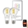 Immax Neo - CONJUNTO 2x Lâmpada LED com regulação FILAMENT E27/5W/230V 2700-6000K