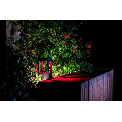 Immax NEO 07902L - LED RGB+CCT Regulação exterior candeeiro NEO LITE CUBE LED/10W/230V 2700-6500K IP67 Wi-Fi Tuya preto