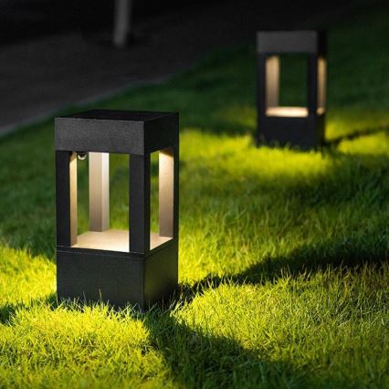 Immax NEO 07902L - LED RGB+CCT Regulação exterior candeeiro NEO LITE CUBE LED/10W/230V 2700-6500K IP67 Wi-Fi Tuya preto