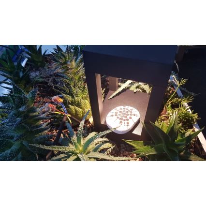 Immax NEO 07902L - LED RGB+CCT Regulação exterior candeeiro NEO LITE CUBE LED/10W/230V 2700-6500K IP67 Wi-Fi Tuya preto