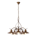 INCANTI 02-761 - Candelabro numa corrente LENA 5xE27/42W/230V