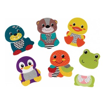 Infantino - Autocolantes para banho de espuma MIX&MATCH