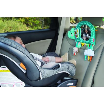 Infantino - Brinquedo suspenso com atividades e espelho elefante