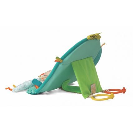 Infantino - Brinquedo suspenso com atividades e espelho elefante