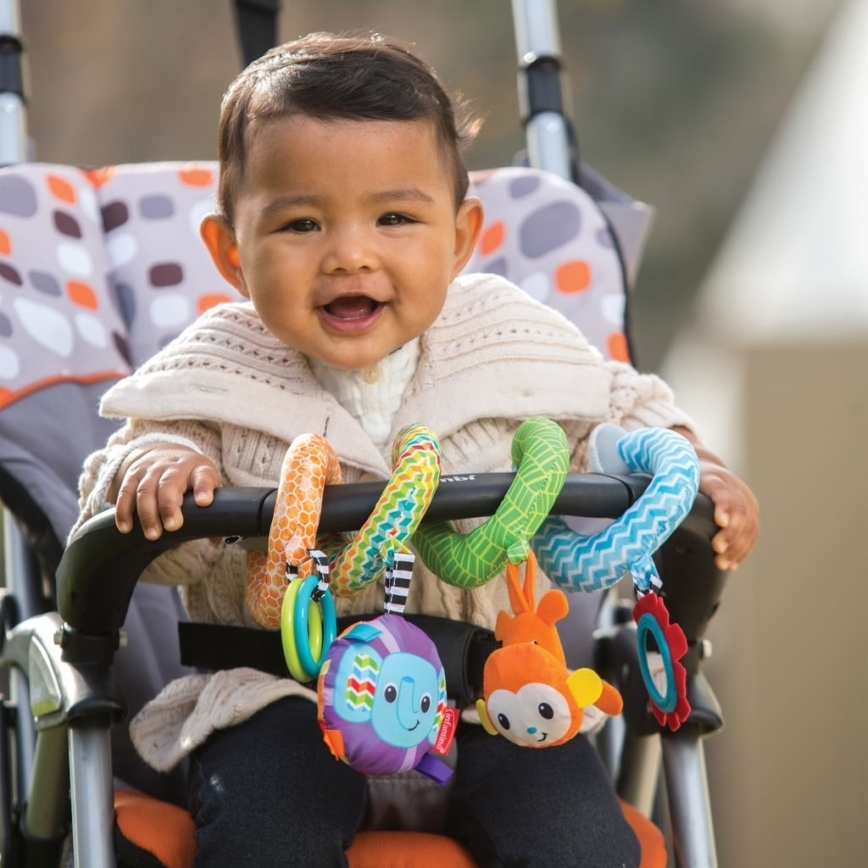 Infantino - Espiral suspensa para crianças selva