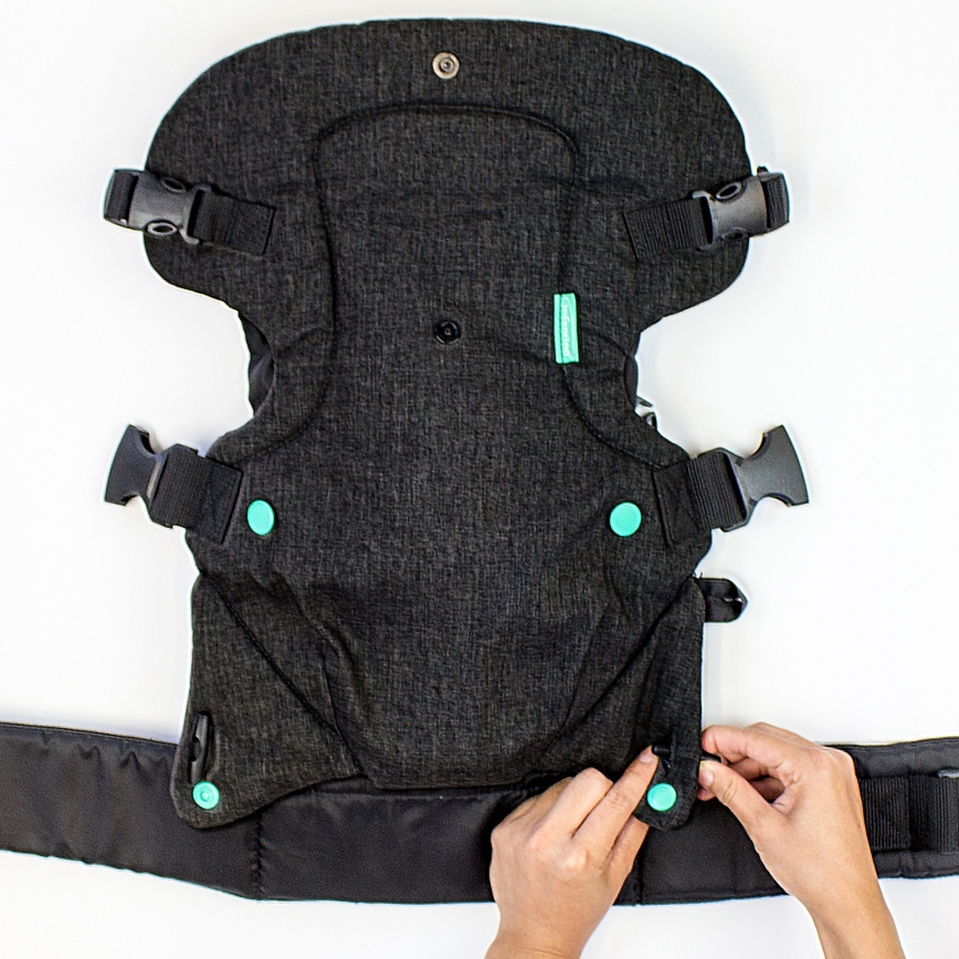 Infantino - Porta-bebés FLIP ADVANCED 4em1 preto