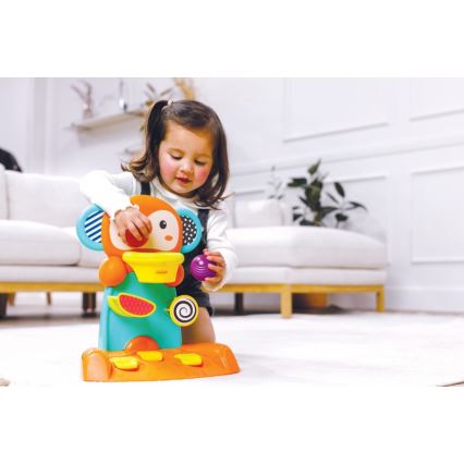 Infantino - Tabuleiro de brincar do macaco