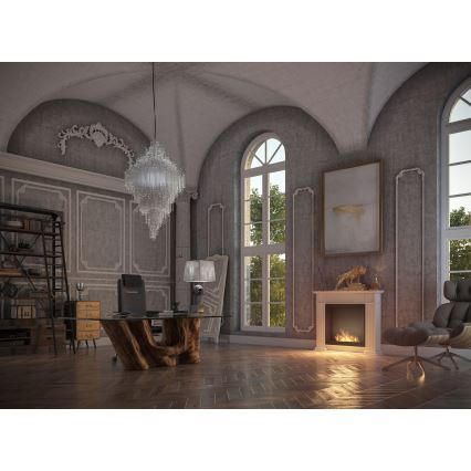 InFire - Lareira BIO 115x100 cm 3kW branco