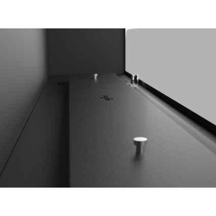 InFire - Lareira BIO 115x100 cm 3kW branco