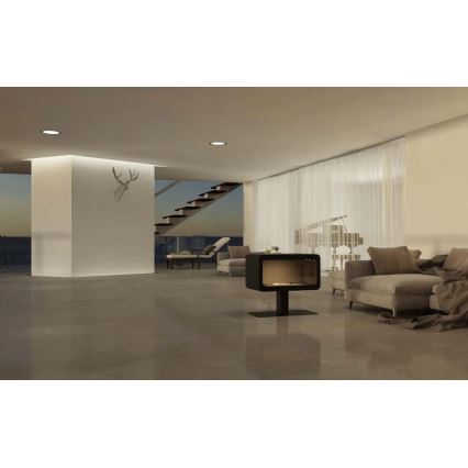 InFire - Lareira BIO 82,5x74,3 cm 3kW preto