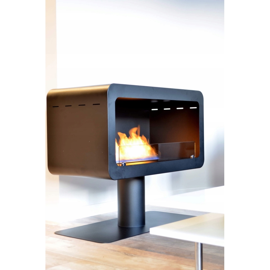 InFire - Lareira BIO 82,5x74,3 cm 3kW preto