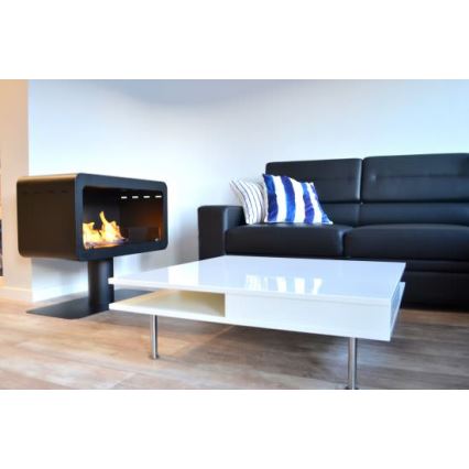InFire - Lareira BIO 82,5x74,3 cm 3kW preto