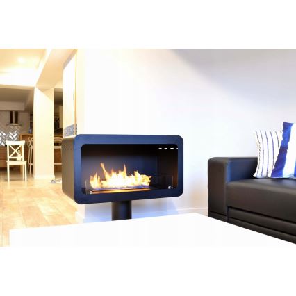 InFire - Lareira BIO 82,5x74,3 cm 3kW preto