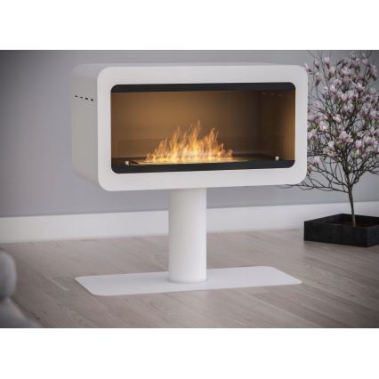 InFire - Lareira BIO 82,5x78 cm 3kW branco