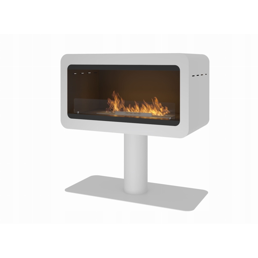 InFire - Lareira BIO 82,5x78 cm 3kW branco