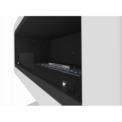 InFire - Lareira BIO 82,5x78 cm 3kW branco