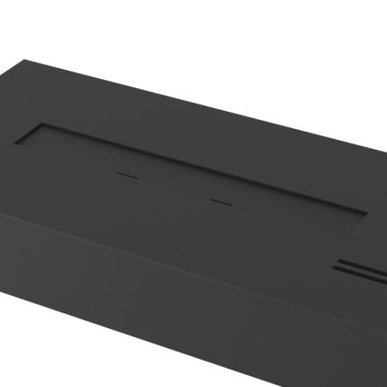 InFire - Lareira BIO 8x60 cm 3kW preto